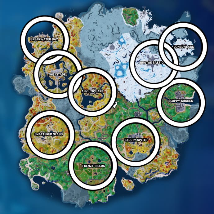 How to claim Capture Points in Fortnite and all Capture Point locations ...