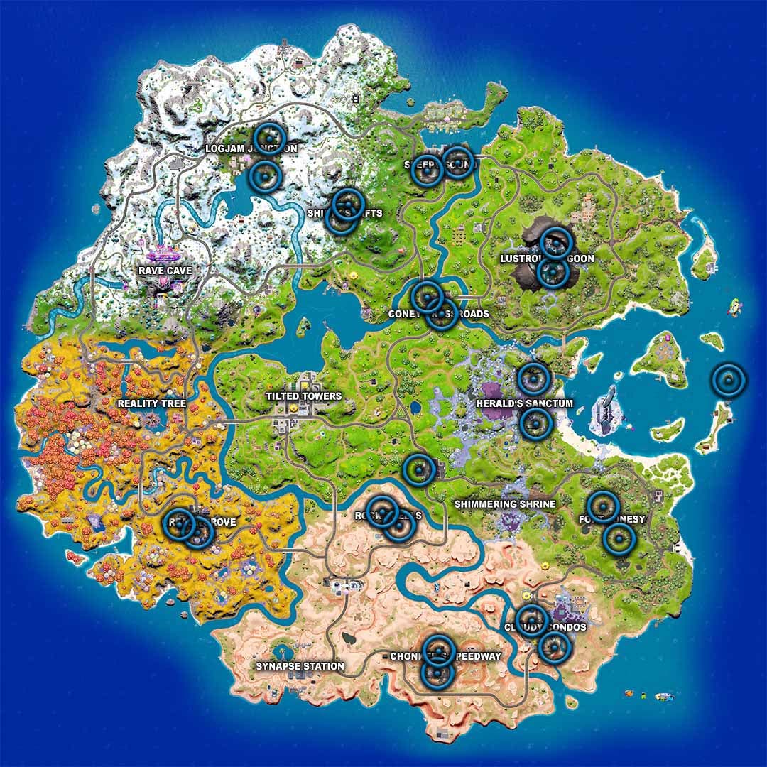 Fortnite: Alle Waffenautomaten in Season 4 und ihre Angebote und Preise ...