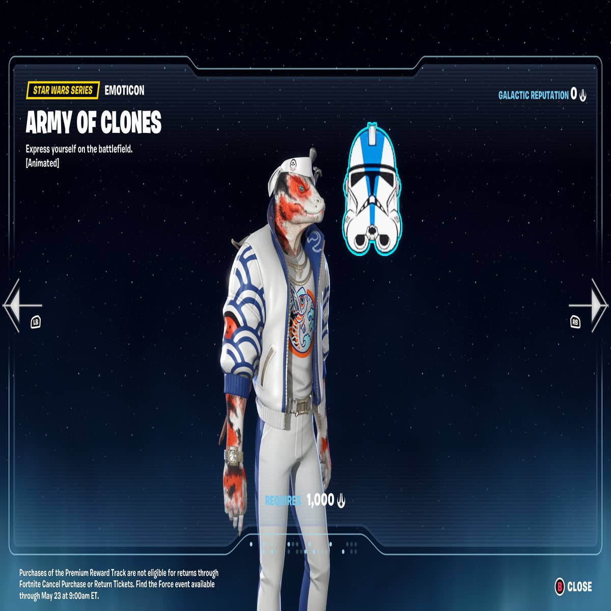 Fortnite All Star Wars Skins, Emotes, and Items Collection (2019