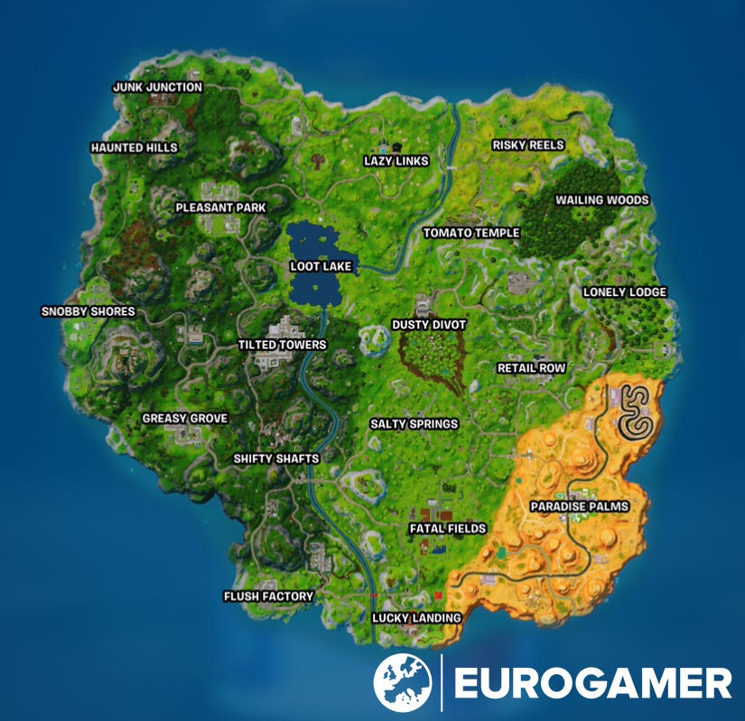 Fortnite Map