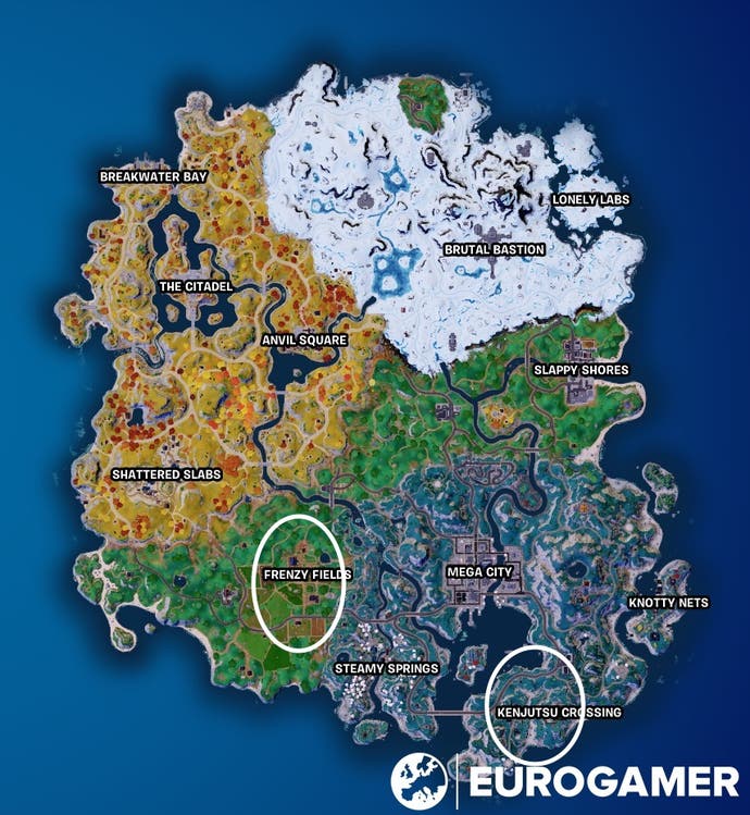 Fortnite Chicken Crossing Map