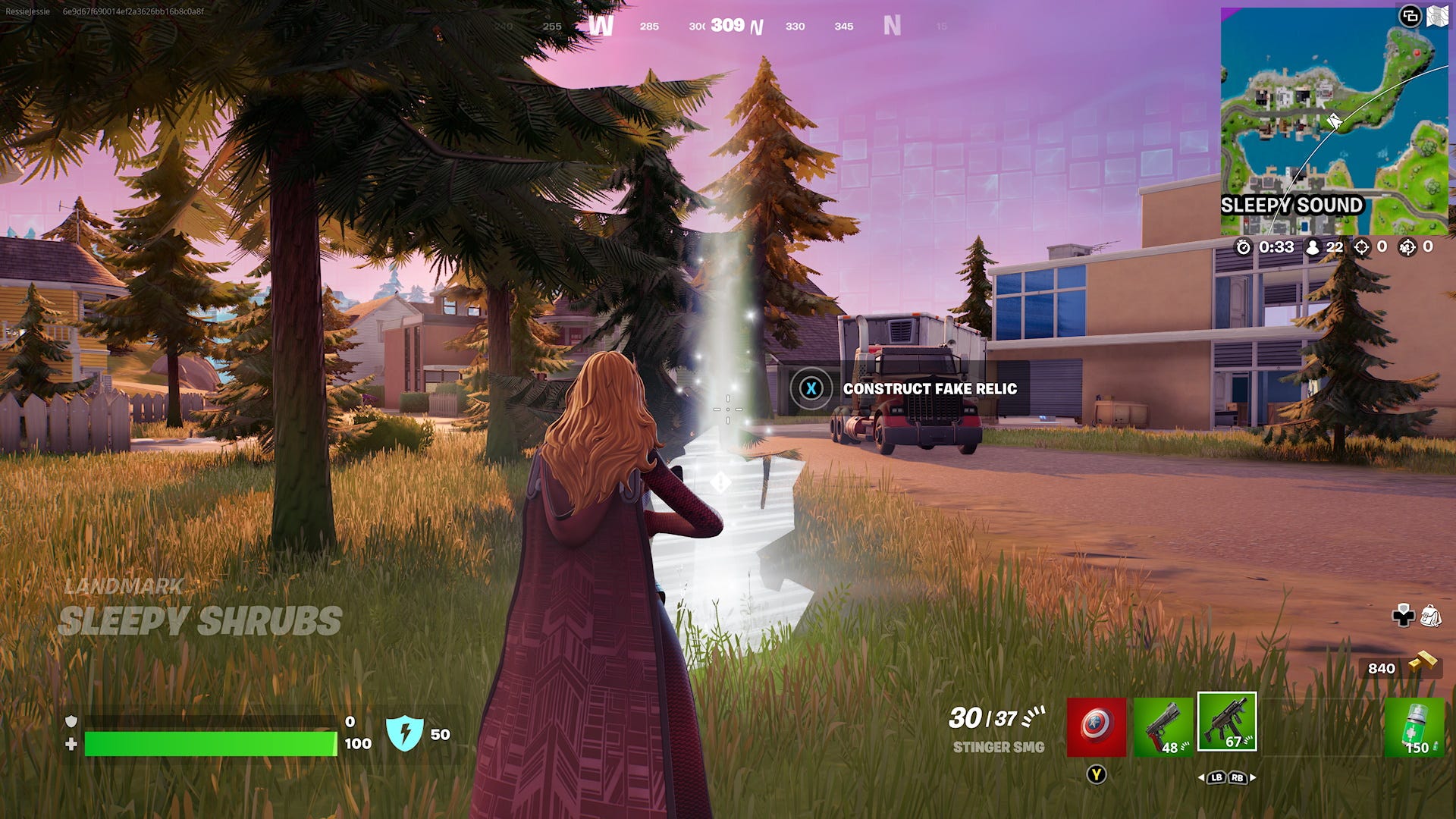 How to dumpster dive for fake relic materials in Fortnite and construct ...