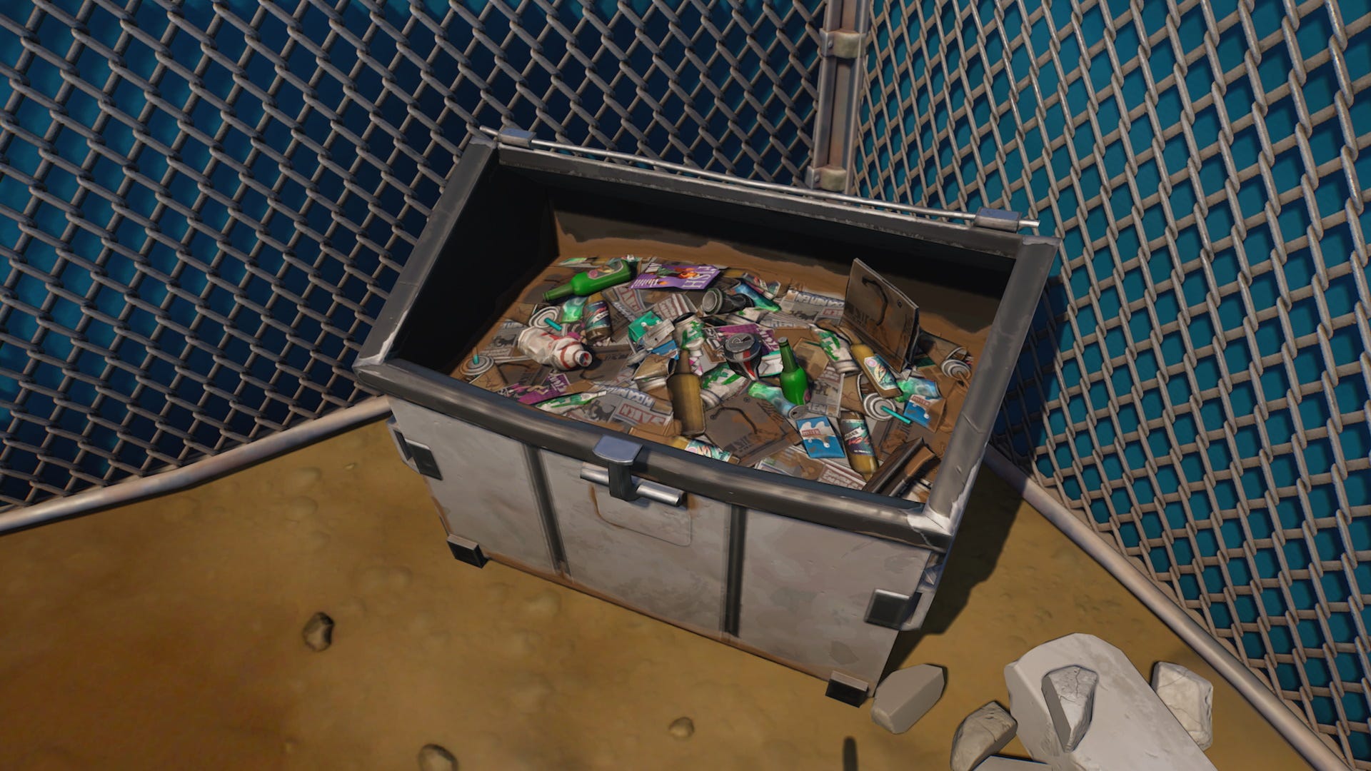 How to dumpster dive for fake relic materials in Fortnite and construct ...