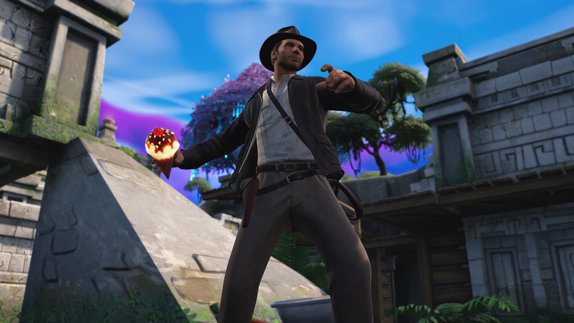 Fortnite ice cream cone locations and how to throw an ice cream cone