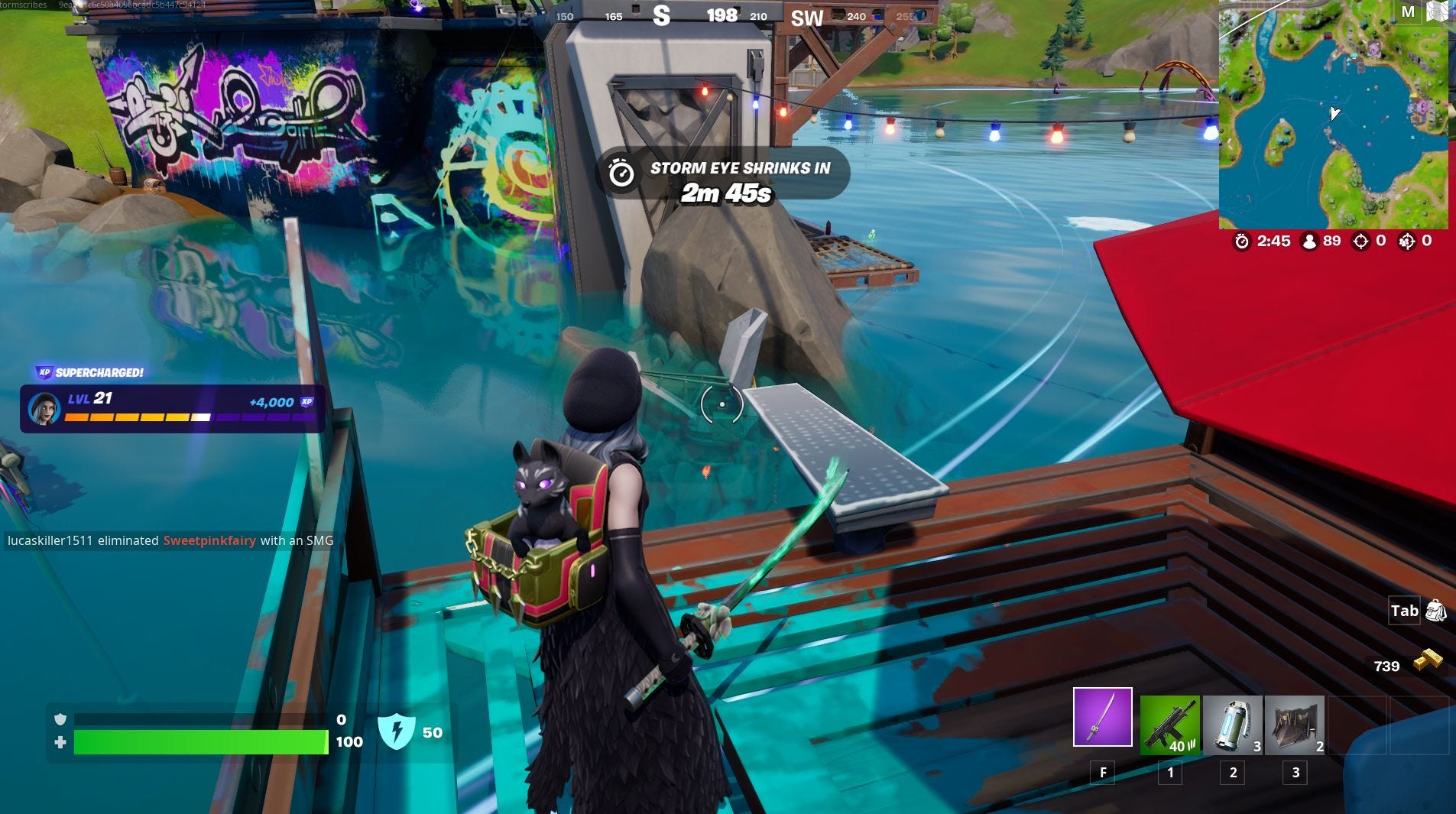 Fortnite diving board locations and where to jump off a diving board