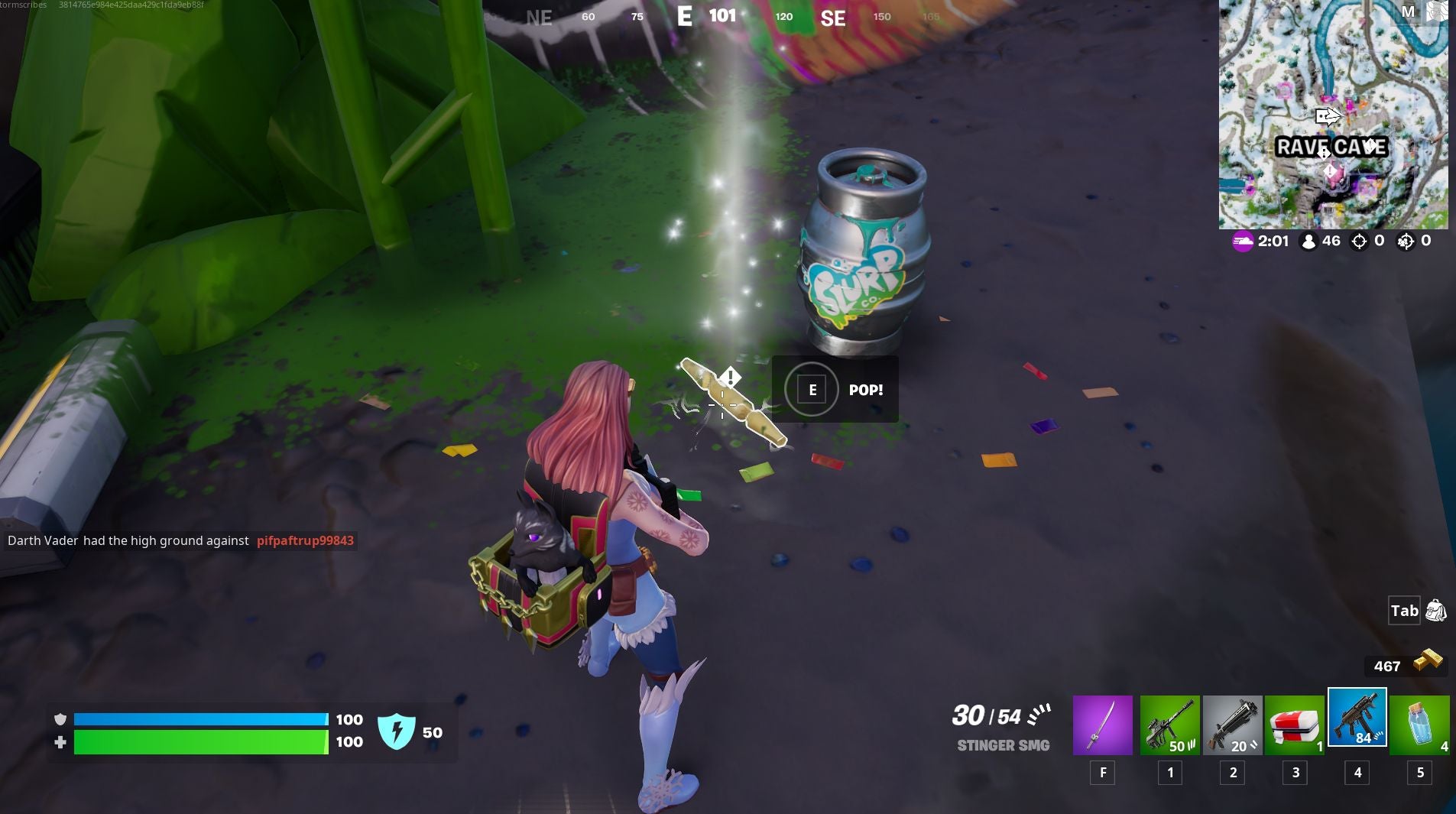 Fortnite party poppers locations and where to collect food consumables