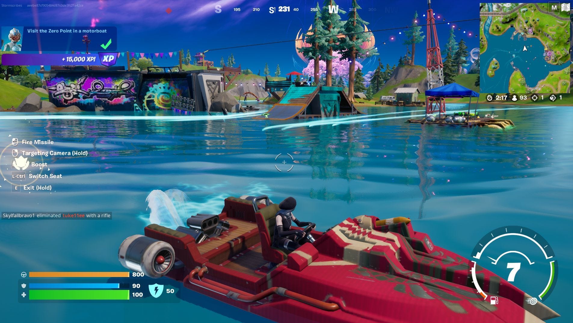 Fortnite Zero Point location and where to visit the Zero Point in a ...