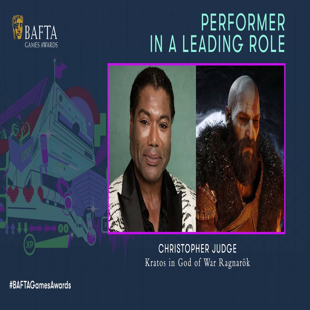 Performer in leading role winner BAFTA Games Awards (Chris Judge