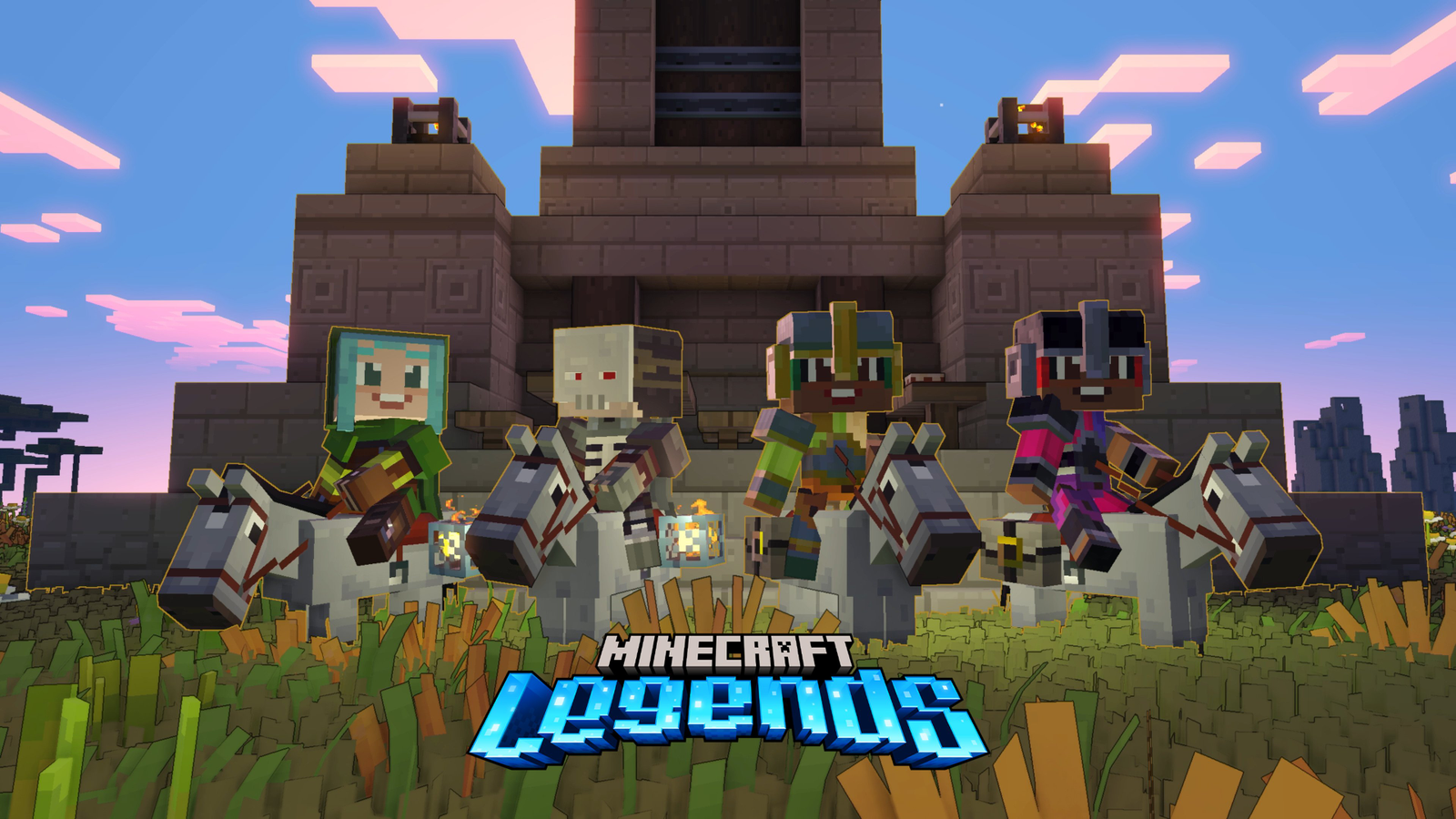 Minecraft Legends ganha data de lançamento para 18 de abril no