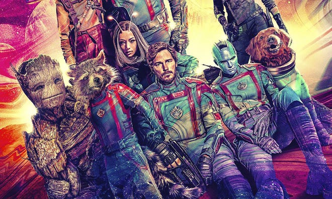 Guardians of the Galaxy. Vol. 3 poster