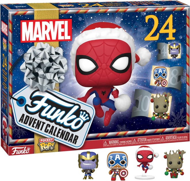 Funko Marvel advent calendar