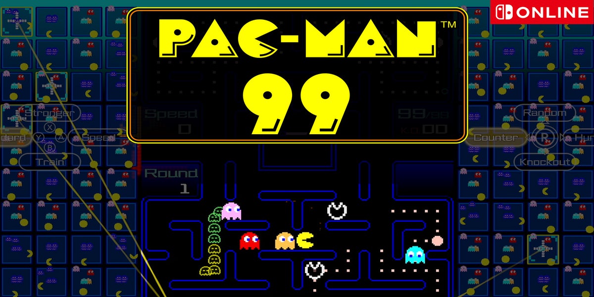 Pac-Man 99 é oficialmente encerrado e retirado do Nintendo Switch Online