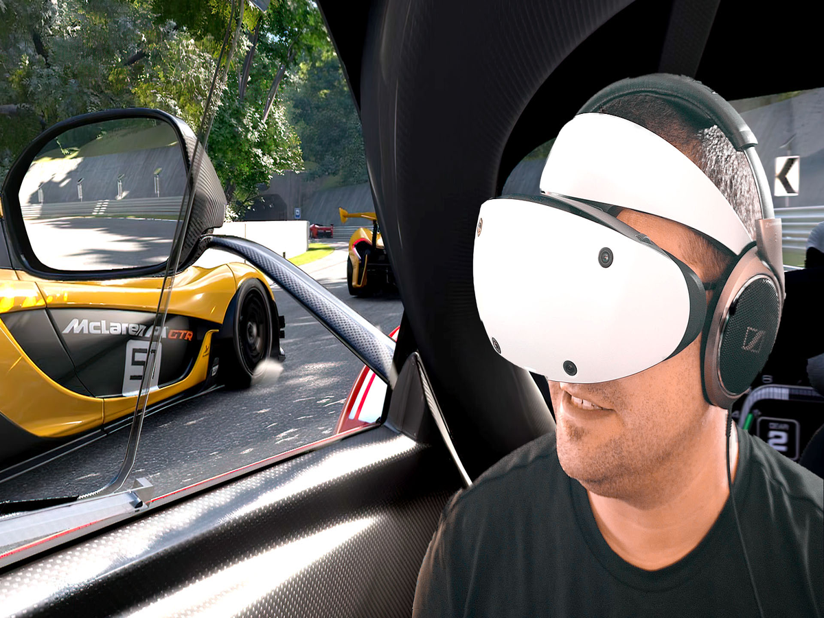 Gran Turismo 7' is fully compatible with PlayStation VR 2, so the