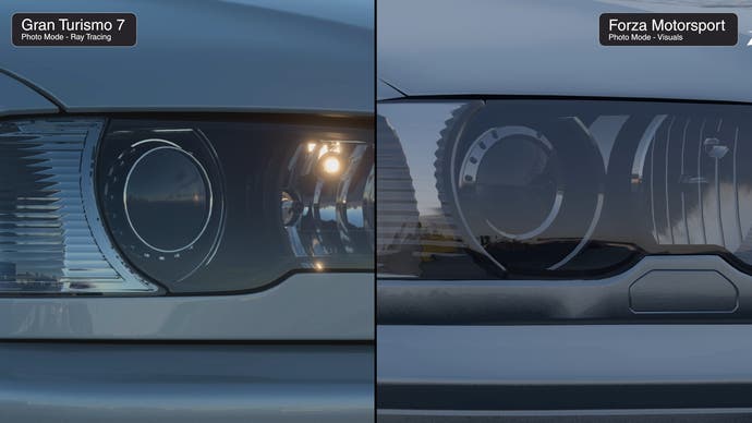 Forza vs [Noedit] Gran Turismo 7 Porównanie: BMW M3 Lights