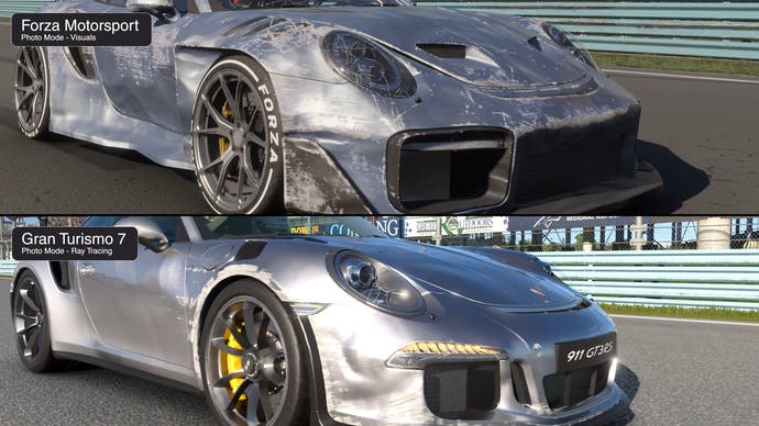 Forza vs [Noedit] Gran Turismo 7 Porównanie: uszkodzenie samochodu
