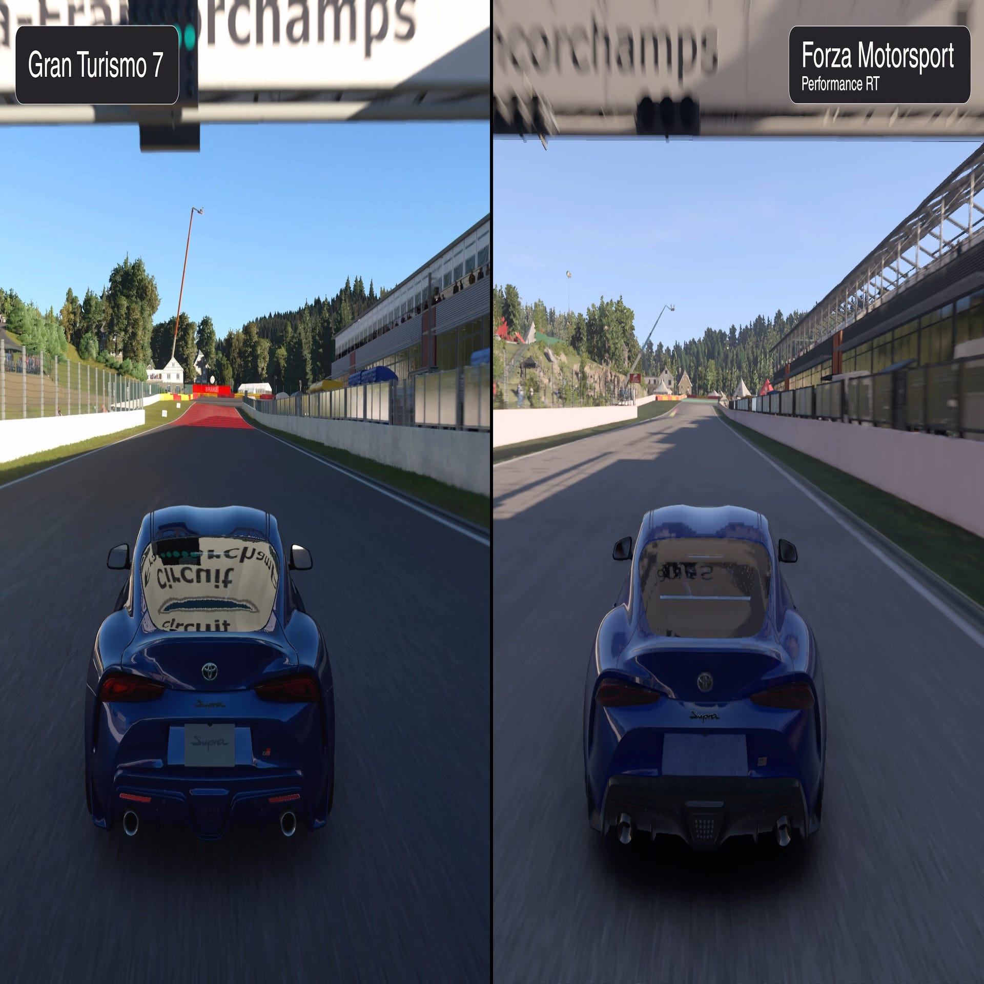 Forza Motorsport Vs Gran Turismo 7- Graphics Comparison 