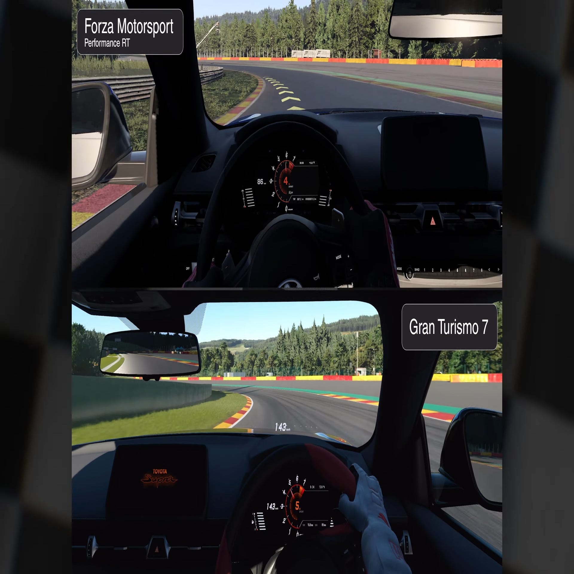 Gran Turismo 7 (PS5) Vs Forza Motorsport 8 (Xbox Series X)
