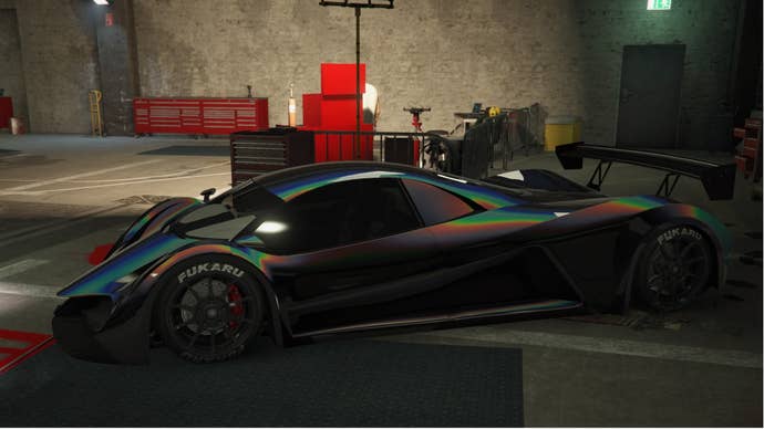 Multicoloured Principe Deveste Eight at LS Car Meet GTA Online