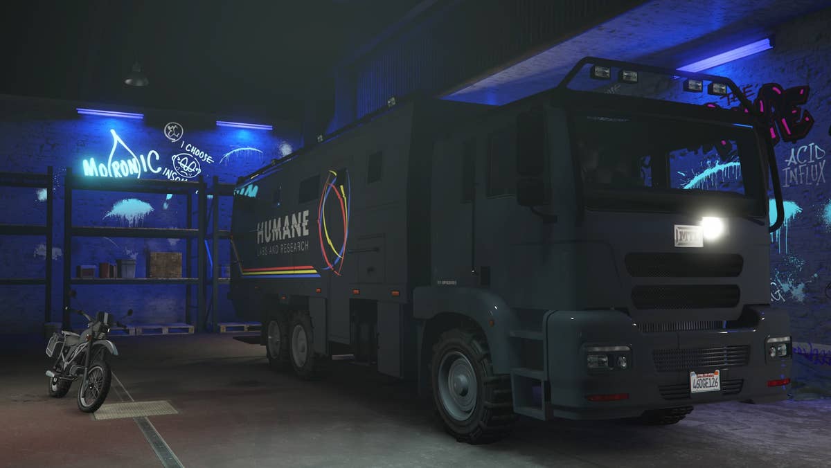 GTA Online Los Santos Drug Wars Acid Lab business: How to get the acid lab  and MTL Brickade 6x6 | VG247