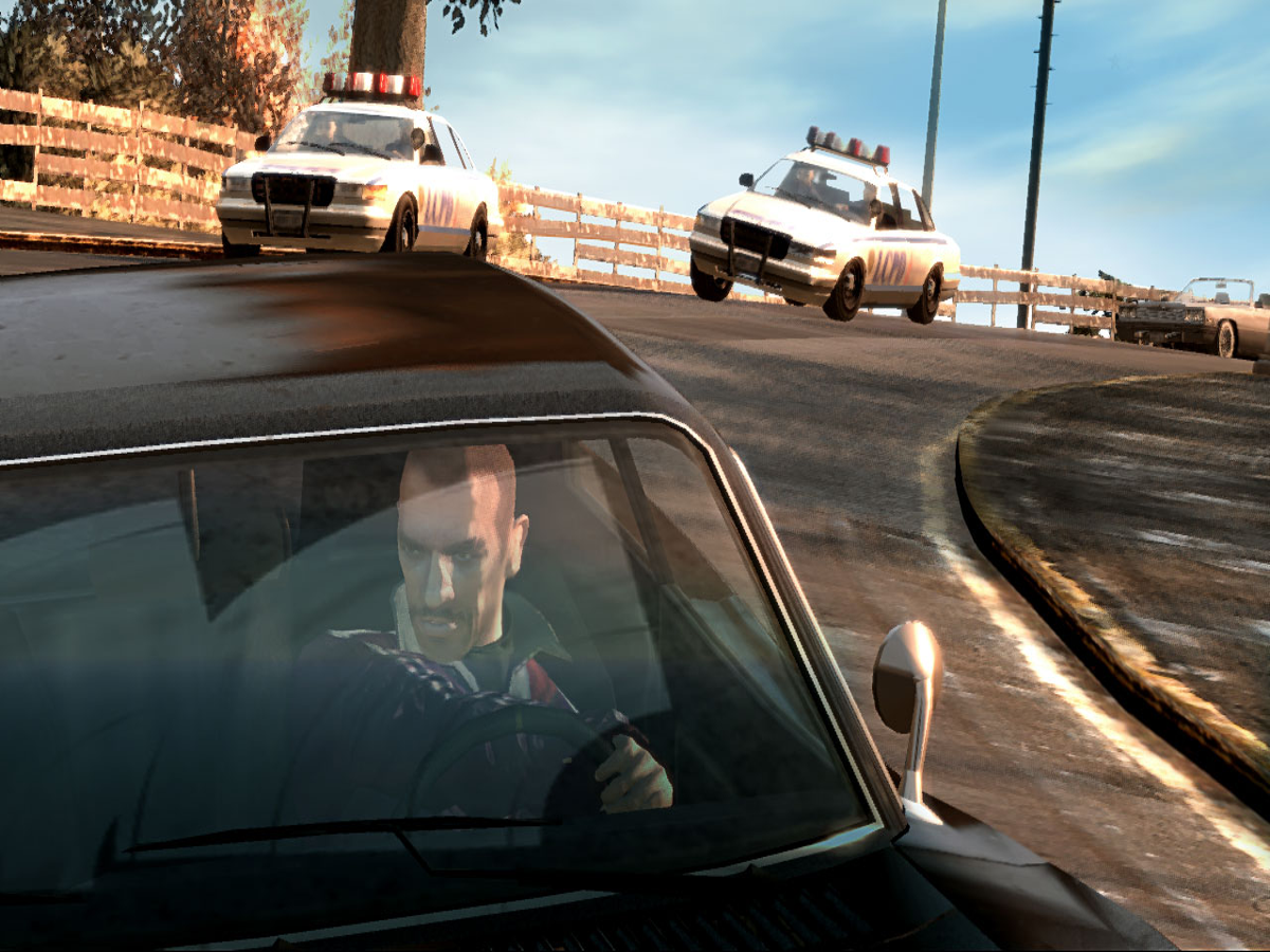Grand Theft Auto IV: Liberty Visual is a new graphics total