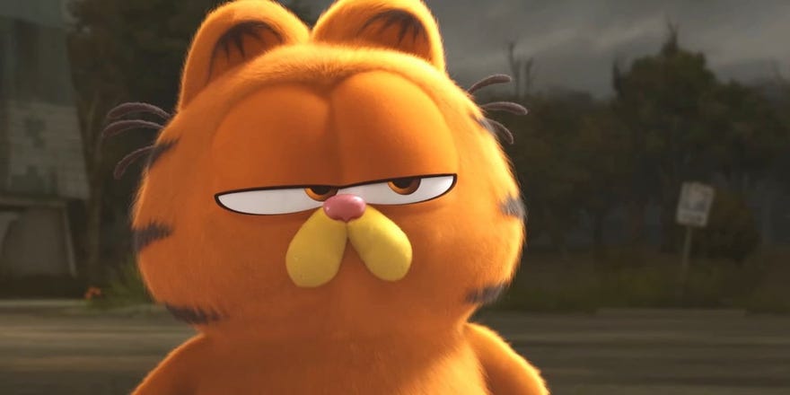 Garfield movie screenshot