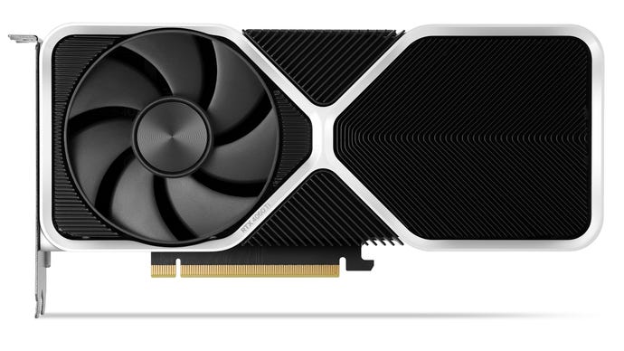 The Nvidia GeForce RTX 4060 Ti graphics card against a white background.