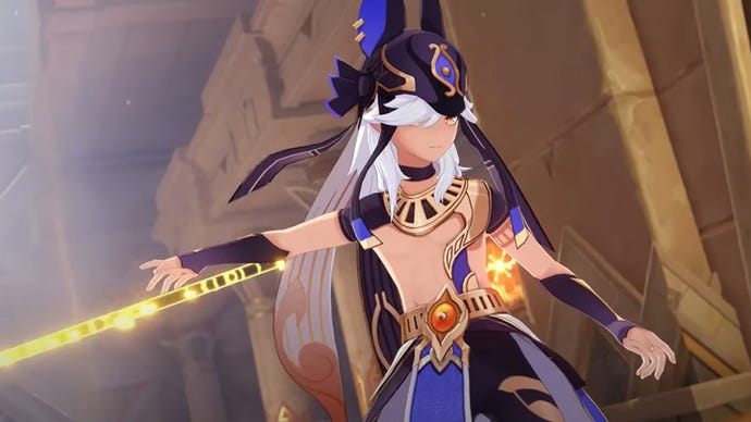 Cyno is a 5-star Electro character introduced in Genshin Impact's 3.1 update on September 28th, 2022.