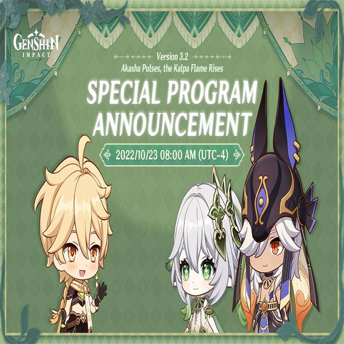 OFFICIAL!! 4.2 LIVESTREAM DATE CHANGE and REDEEM CODES - Genshin Impact 