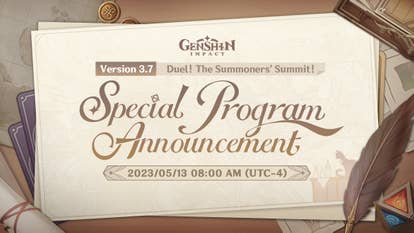 Genshin Impact 3.7 livestream date and time, 3.7 Banner leaks
