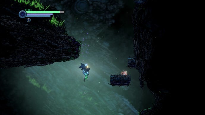 ghost song resetera A robot falls through a metallic cavern in Ghost Song