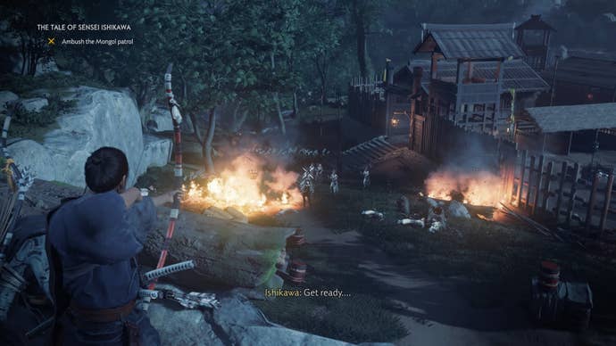 ghost of tsushima bow signs