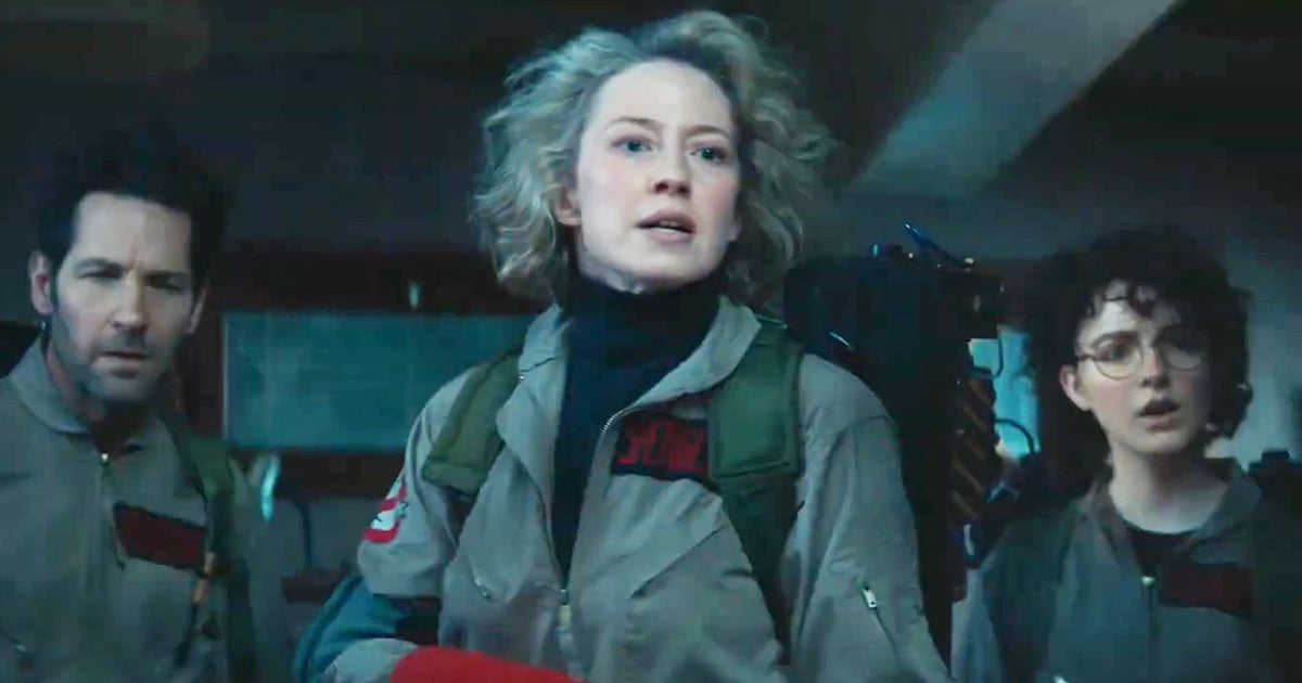 Ghostbusters Frozen Empire release date When does Ecto1 roll out on