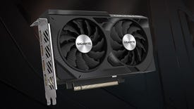 The Gigabyte GeForce RTX 4060 Windforce OC graphics card.