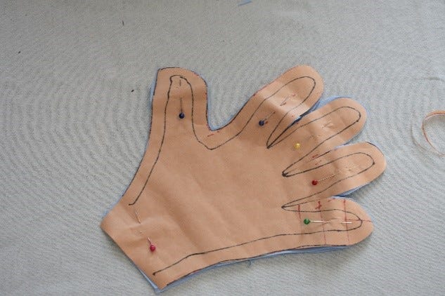 How to make gloves