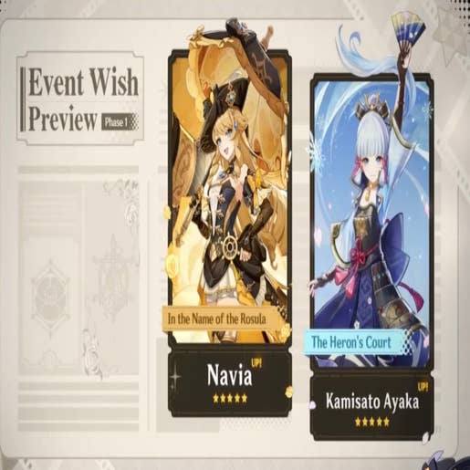 Genshin Impact 4.3 livestream date and time, 4.3 Banner leaks
