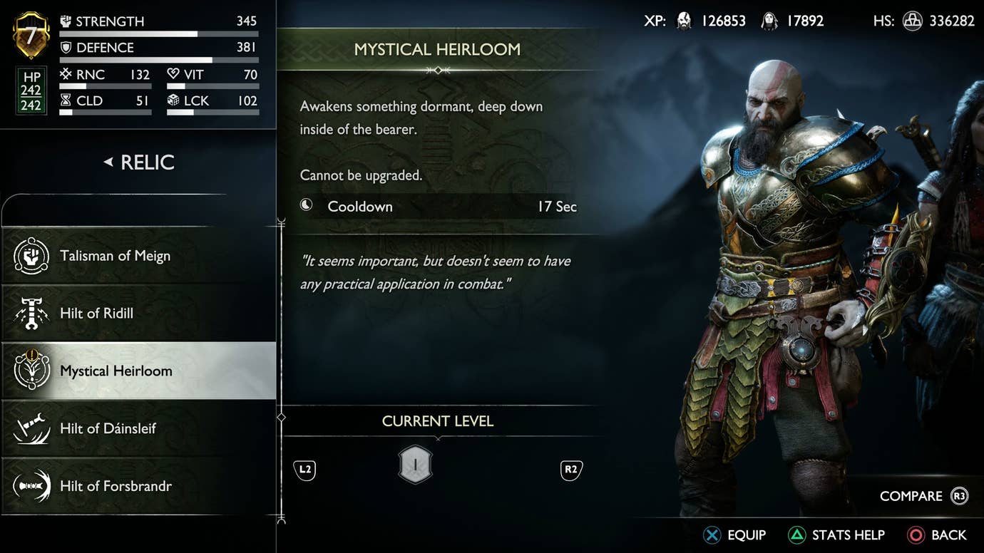 God of War Ragnarok Best Armor Sets for the early, mid and late game