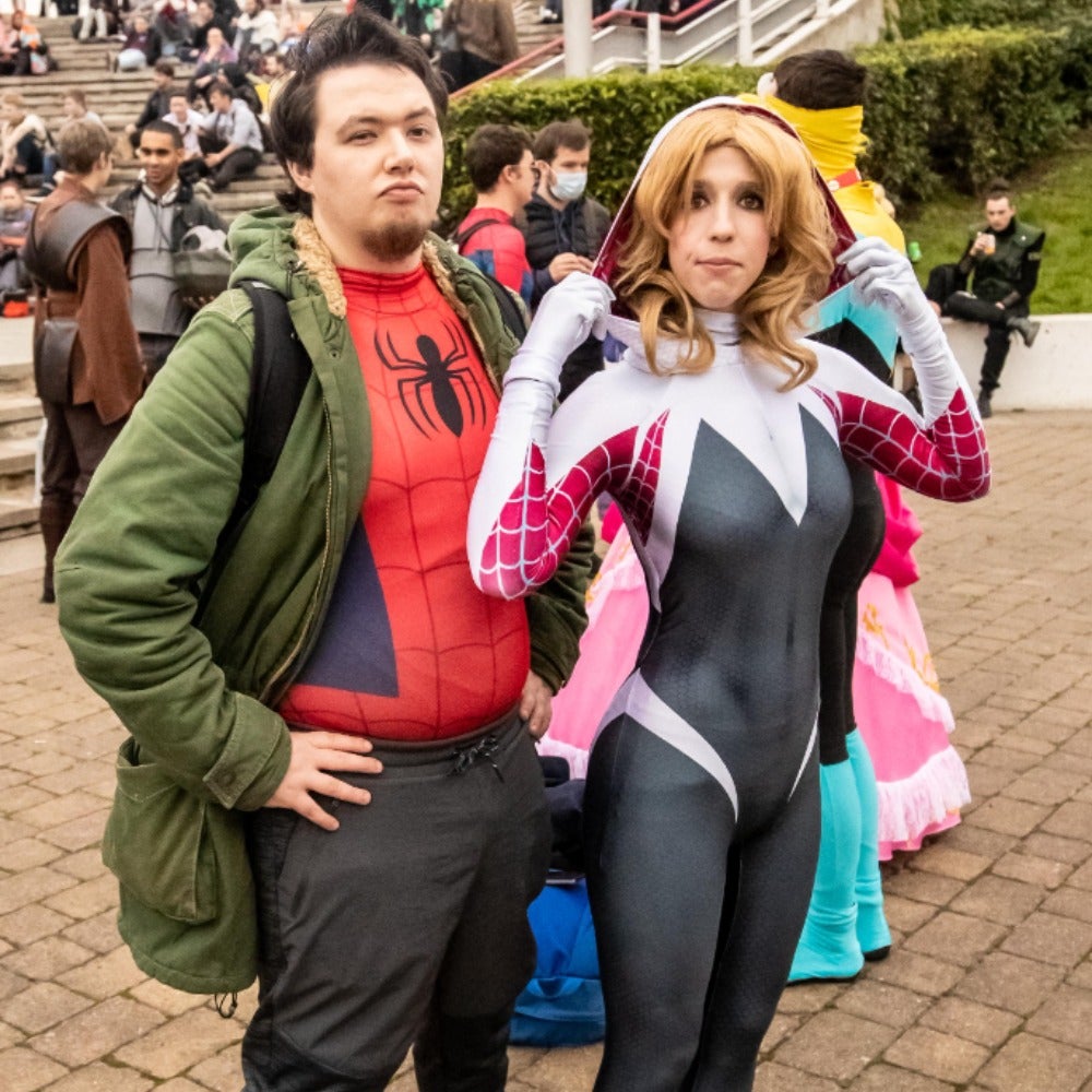 Cosplayers (from left to right): KyuPi-chan (Photography by @sonnyboy_switzerland), Chloe & Bradley (Photography by @belongabob999), and Nino (Photography by @irenekuroi)