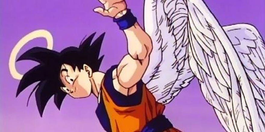 Goku as an Angel