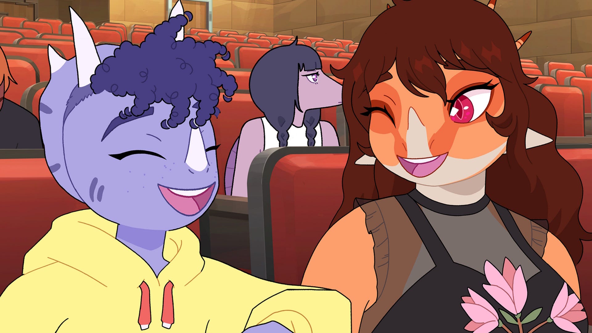 Volcano High Rosa Teen dino visual novel Goodbye Volcano High dated for June | Rock Paper ...