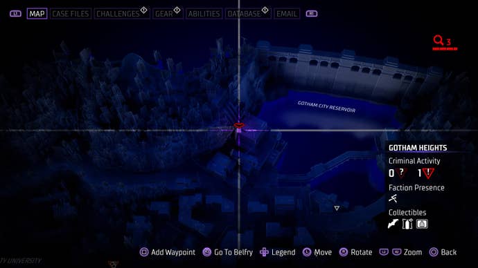 2st Gotham Heights Batarang location