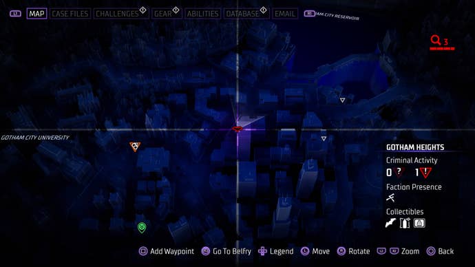 6th Batarang location for Gotham Heights