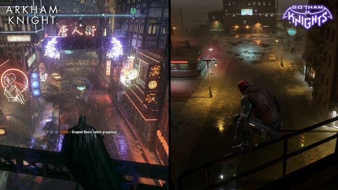 Gotham Knights vs Batman Arkham Knight - Gameplay Comparison - Gamology  Pixel Zoom ﻿, That's how you know that Batman Arkham Knight is way ahead  of its time 🤯🦇, By Gamer Forecast