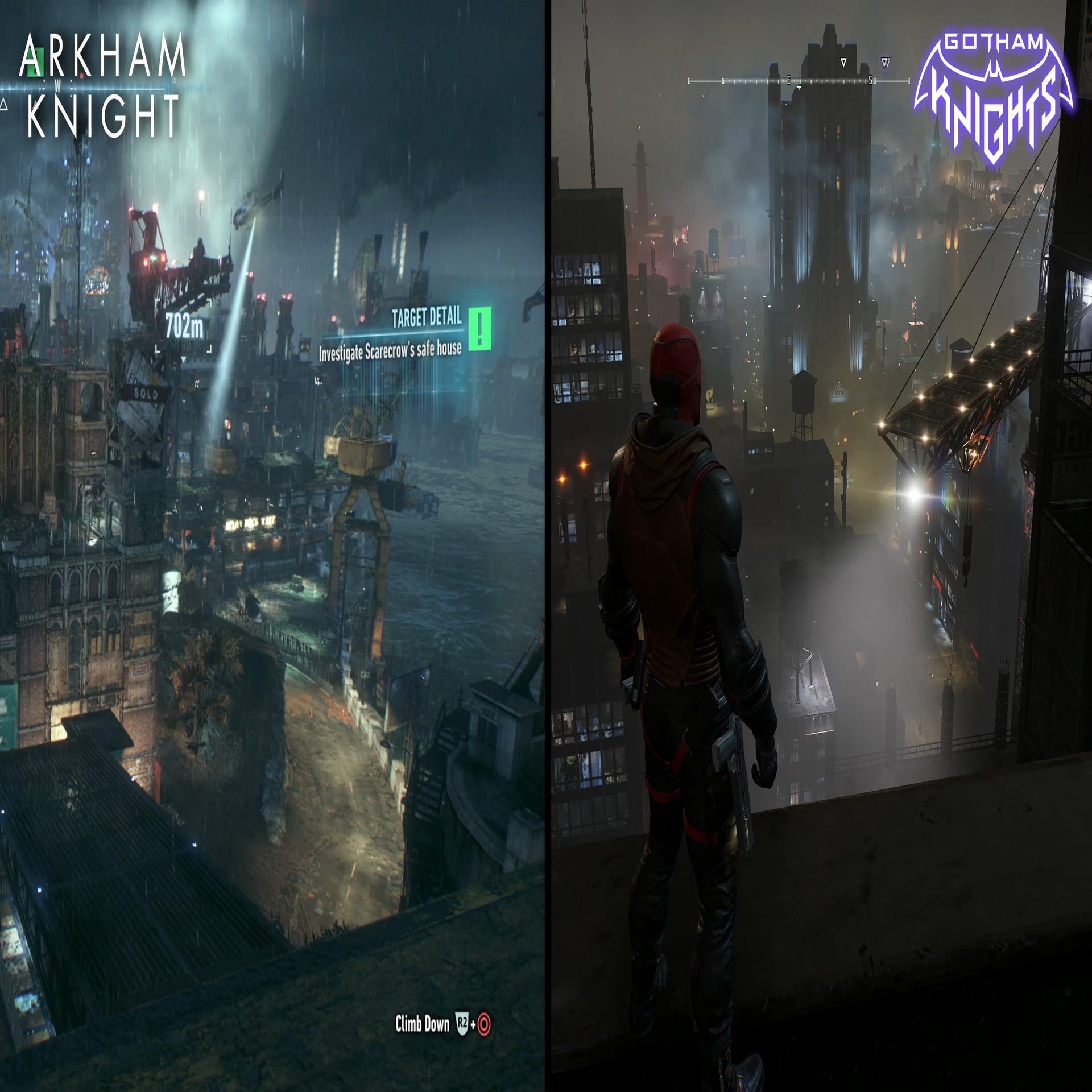 Gotham Knights Shows Off its Open World, Which Dwarfs Any of the Arkham  Games