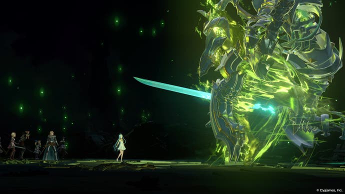 Granblue Fantasy Relink screenshot showing a boss.