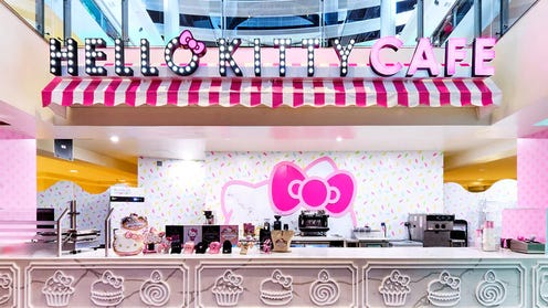 Photograph of Hello Kitty Cafe