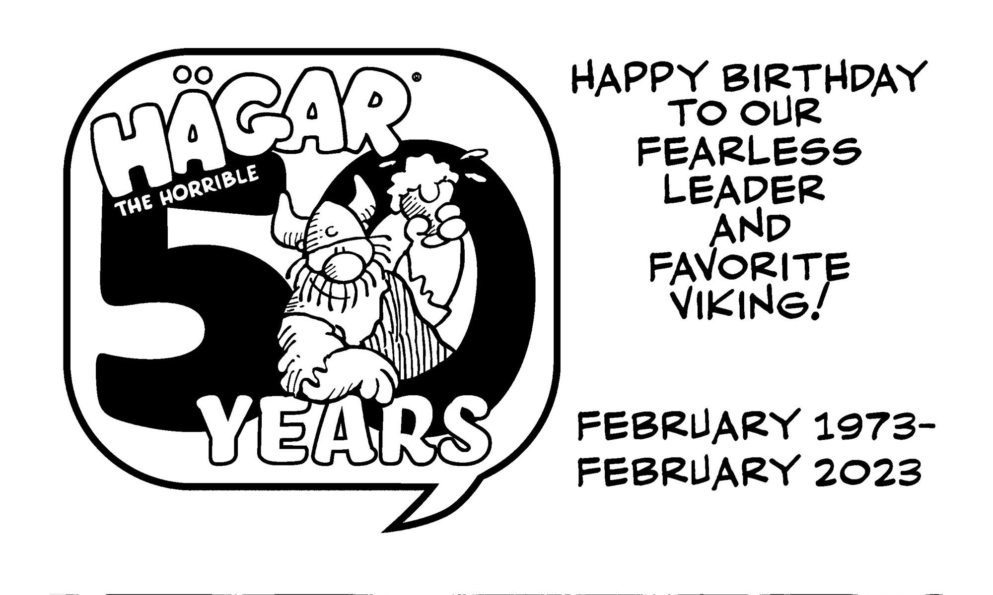 Hägar the Horrible to celebrate turning 50 by revisiting his early