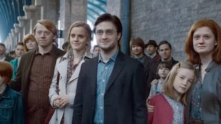 Screenshot from Harry Potter epilogue