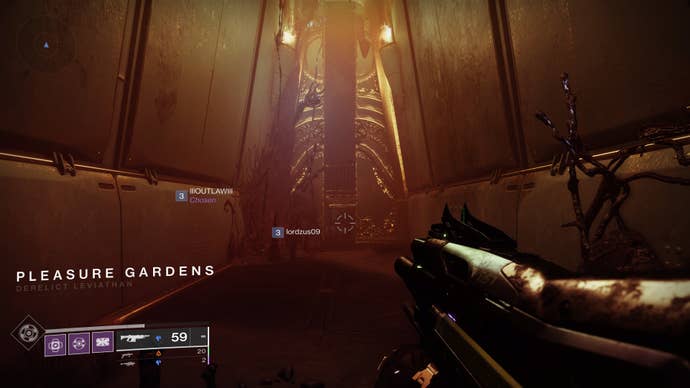 The final step in making your way to the Pleasure Gardens in Destiny 2.