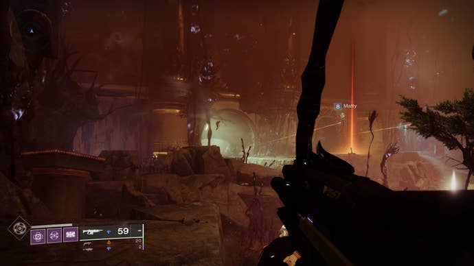 The first step in making your way to the Royal Pools in Destiny 2.