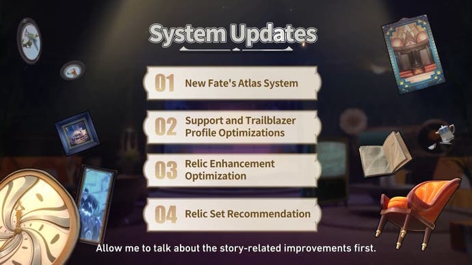 Liste der Systemaktualisierungen, die in Honkai Star Rail 2.0 hinzugefügt werden